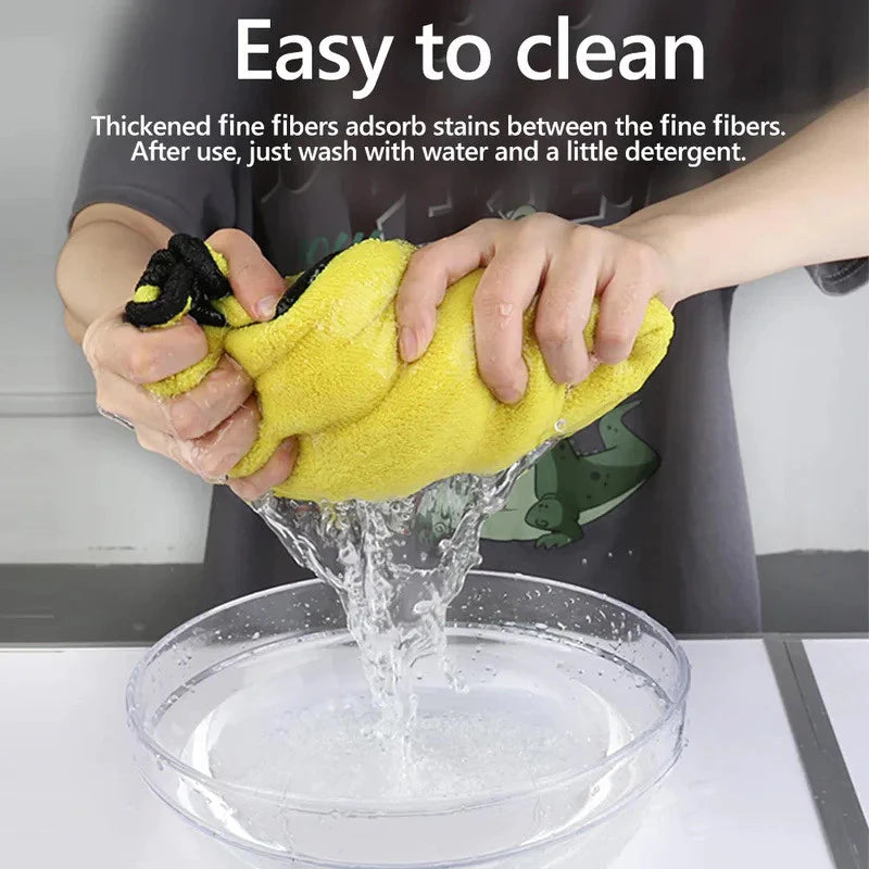 Car Wash Cloth Microfiber Towel Auto Cleaning Drying Cloth Hemming Super Absorbent