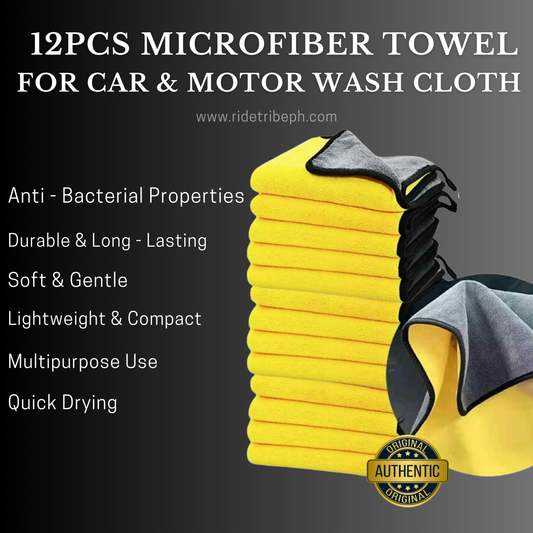 Car Wash Cloth Microfiber Towel Auto Cleaning Drying Cloth Hemming Super Absorbent