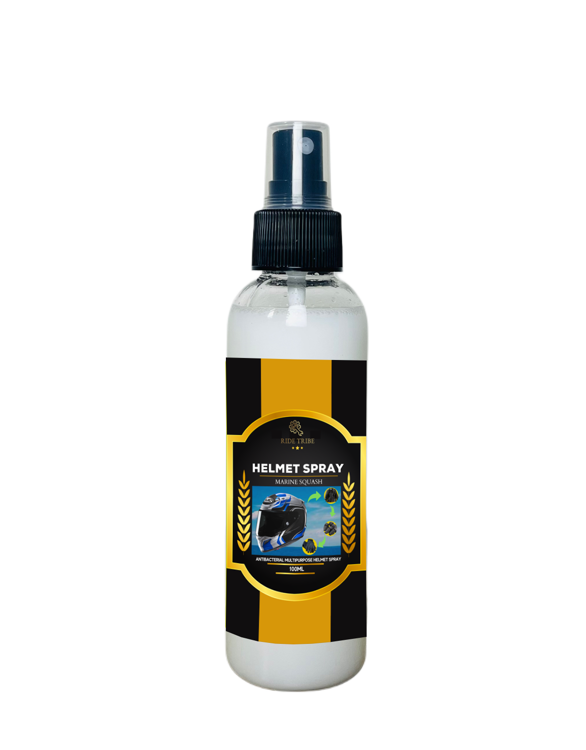 HELMET Disinfectant Spray | Refresher Deodorizer Antibacterial With Free 5ml Cologne